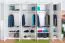 322 cm breiter Kleiderschrank mit 7 Türen | Farbe: Weiß Abbildung