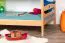 Etagenbett für Kinder 90 x 190 cm | Massivholz: Buche | Natur Lackiert | umbaubar in 2 Einzelbetten | inkl. Rollroste Abbildung