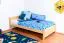 Kinderbett 100 x 200 cm | Massivholz: Buche | Natur Lackiert Abbildung