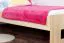 Kinderbett 90 x 200 cm | Massivholz: Buche | Natur Lackiert Abbildung
