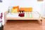 Kinderbett 100 x 200 cm | Massivholz: Buche | Natur Lackiert Abbildung