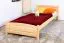 Kinderbett 100 x 200 cm | Massivholz: Kiefer | Natur Lackiert Abbildung
