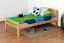 Kinderbett 90 x 190 cm | Massivholz: Buche | Natur Lackiert Abbildung