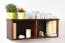 Hängeregal / Wandregal Kiefer massiv Vollholz Nussfarben Junco 334 - 30 x 80 x 24 cm (H x B x T)