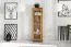 Vitrine Tasman 24 Wildeiche massiv geölt - Abmessungen: 180 x 55 x 45 cm (H x B x T)