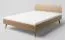 Doppelbett Eiche massiv natur Aurornis 80 - Liegefläche: 160 x 200 cm (B x L)