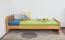 Kinderbett / Jugendbett Kiefer massiv Vollholz Erlefarben 82, inkl. Lattenrost - 100 x 200 cm (B x L)