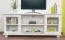 TV-Unterschrank Kiefer Vollholz massiv weiß lackiert 004 - Abmessung 55 x 136 x 47 cm (H x B x T)