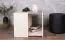 Jugendzimmer - Tisch Matthias 10, Farbe: Creme / Braun - Abmessungen: 47 x 57 x 56 cm (H x B x T)
