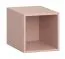Große Box | Farbe: Puderrosa | Universelles Accessoire | Maße: 31,5 x 40,5 x 31,5 cm | für TV-Unterschränke oder Wandregal
