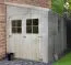 Anlehn-Gartenhaus - 3,18 x 2,11 Meter - unbehandelt - Pultdach Abbildung