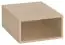 Aufbewahrungsbox klein Minnea, Farbe: Eiche - Abmessungen: 16 x 32 x 41 cm (H x B x T)
