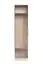 Helle Garderobe Sviland 09, Farbe: Eiche Wellington / Weiß - Abmessungen: 200 x 110 x 35 cm (H x B x T), mit vier Haken
