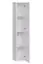 Hängeschrank Fardalen 01, Farbe: Weiß - Abmessungen: 180 x 30 x 30 cm (H x B x T), mit vier Fächern