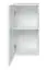 Stylisches 6er Set Hängeschränke / Hängevitrinen Volleberg 103, Farbe: Weiß / Grau - Abmessungen: 80 x 150 x 25 cm (H x B x T), mit Push-to-open Funktion