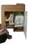 Funktionsbett / Kinderbett / Hochbett-Kombination mit Stauraum und Schreibtisch Jura 08, Farbe: Eiche Artisan / Weiß - Abmessungen: 125 x 203 x 106,5 cm (H x B x T)