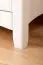 Schreibtisch Kiefer Vollholz massiv weiß / braun Lagopus 40 - Abmessungen: 75 x 110 x 60 cm (H x B x T)