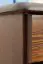 Schreibtisch Kiefer massiv Vollholz Nussfarben 004 - Abmessung 74 x 136 x 55 cm (H x B x T)