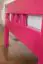 Einzelbett "Easy Premium Line" K8, Buche Vollholz massiv rosa lackiert - Liegefläche: 90 x 200 cm