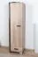 Drehtürenschrank / Kleiderschrank Sichling 17, Rahmen Links, Farbe: Eiche Braun - Abmessungen: 193 x 50 x 58 cm (H x B x T)