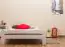 Kinderbett / Jugendbett Kiefer Vollholz massiv weiß lackiert A11, inkl. Lattenrost - Abmessung 140 x 200 cm