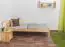Kinderbett / Jugendbett Kiefer massiv Vollholz natur 86, inkl. Lattenrost - Liegefläche 80 x 200 cm