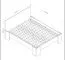 Doppelbett Faleula 10, Farbe: Eiche - Liegefläche: 160 x 200 cm (B x L)
