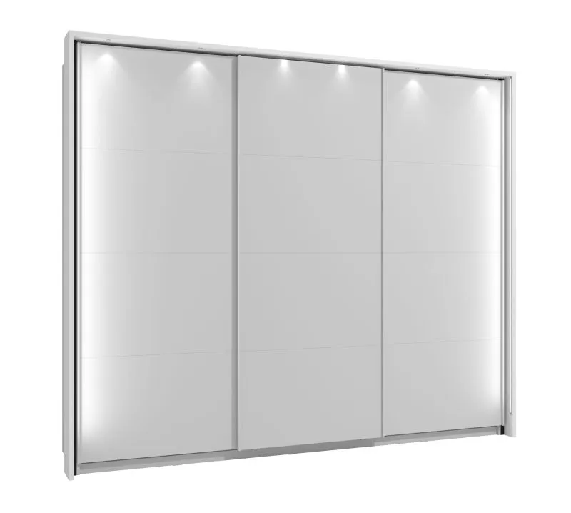Rahmen für Kleiderschrank Palanka 02 & Bogati 04, Farbe: Weiß