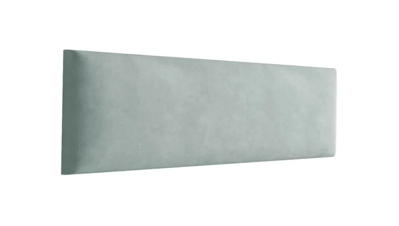 Polsterpaneele, 10er Set, Farbe: Hellgrün, Bezug: Velour, Maße: 40 x 15 cm