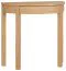 Schminktisch, Farbe: Eiche - Abmessungen: 80 x 43 x 78 cm (B x T x H)