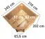 Sauna Francesca 06, 68 mm Wandstärke - 245 x 210 x 202 cm (B x T x H)