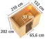 Sauna Giulia 02, 68 mm Wandstärke - 210 x 132 x 202 cm (B x T x H)