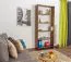 Regal Kiefer massiv Vollholz Eichefarben 001 - Abmessung 200 x 80 x 30 cm (H x B x T)