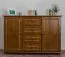 Kommode Kiefer massiv Vollholz Eichefarben 007 - Abmessung 100 x 150 x 45 cm (H x B x T)