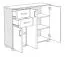 Kommode Camprodon 12, Farbe: Eiche Artisan - Abmessungen: 95 x 113 x 37 cm (H x B x T)