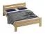 Jugendbett Aixovall 15, Kiefer Vollholz massiv, Farbe: Naturbelassen Kiefer - Liegefläche: 140 x 200 cm (B x L)