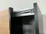 Kleiderschrank / Schiebetürenschrank | Farbe: Schwarz | 6 Fächer | 2 Kleiderstangen | Farbe: Schwarz | 2 Schiebetüren | 245,5 x 140 x 64 cm | ABS-Kanten