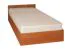Einzelbett / Gästebett Corrientes 16 inkl. Lattenrost, Farbe: Erle - 90 x 200 cm (B x L)