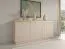 Wohnzimmer - Set B Finghall, 3-teilig, Farbe: Beige, Soft-Close-Funktion, ein TV-Unterschrank, ein Highboard und ein Sideboard, ABS-Kantenschutz