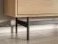 Kommode | Farbe: Eiche Mavelie | Soft-Close Funktion | 4 Fächer | 92 x 40 x 140 cm | 2 Drehtüren | Highboard | hochwertig Verarbeitet | für Wohnzimmer