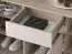 Garderobe Komplett Set | Farbe: Eiche Cremona / Kaschmir | Soft-Close | inkl. Samtpolster | Kommode | Spiegel | Schuhschrank | Garderobe mit sieben Haken