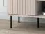Garderobe Komplett - Set E Petkula, 6-teilig, mit modernen Lamellen Design, Farbe: Beige hell, Soft-Close Funktion, ABS-Kantenschutz