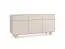 Sideboard / Kommode Denali 03 | Farbe: Kaschmir | Maße: 160 x 39 x 75 | 3 Türen |3 Fächer | 3 Schubladen | ABS-Schutzkanten | Push-to-open