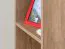 Regal Sichling 05, Farbe: Eiche Braun - Abmessungen: 175 x 35 x 32 cm (H x B x T)