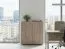 Kommode Cianjur 07, Farbe: Eiche / Weiß - Abmessungen: 108 x 105 x 40 cm (H x B x T)