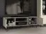TV-Unterschrank Petkula 06, Farbe: Beige hell - Abmessungen: 53 x 160 x 40 cm (H x B x T), mit 2 Türen und 4 Fächern