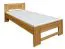 Bettrahmen für Kinder / Kinderbett 100 x 200 cm | Massivholz: Buche | Natur Lackiert Abbildung