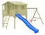 Anbau-Doppelschaukel 02 für Kinderspielhaus, FSC® - Abmessungen: 240 x 190 cm (L x B)