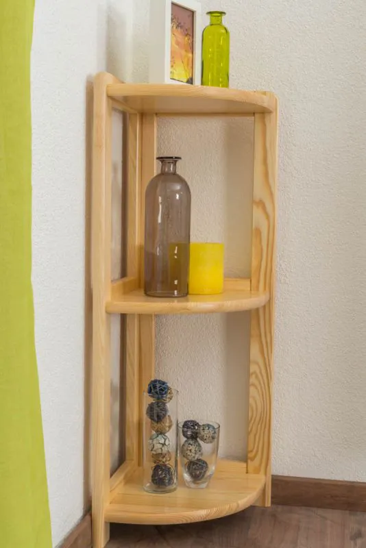 Holz Eckregal