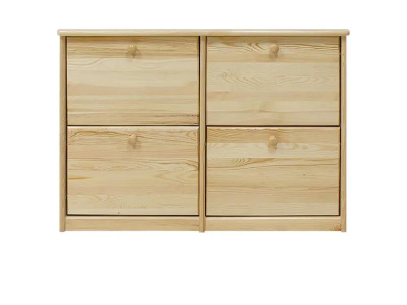 Schuhschrank Vollholz